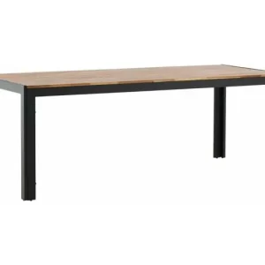 Bois eettafel tuin natuur, zwart.