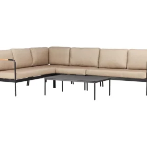 Pehnna loungeset 2 delen beige,zwart.