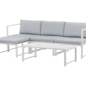 Salvador tuinmeubelset 2 delen wit.