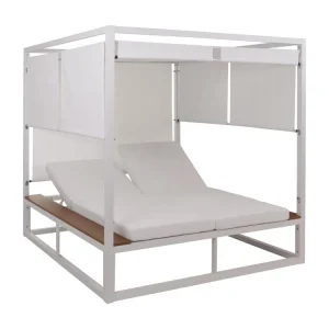 Lounge-tuinset MCW-M63b,wit kussen cr??me
