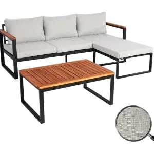 Tuinset MCW-L26b (set van 3),lichtgrijs