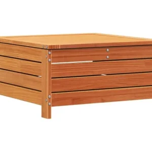 Harper WoodsTuinvoetenbank 62x63,5x32 cm massief grenenhout wasbruin