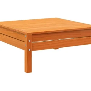 LennyTuinvoetenbank massief grenenhout wasbruin