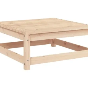 AloysTuinvoetenbank 70x70x30 cm massief grenenhout