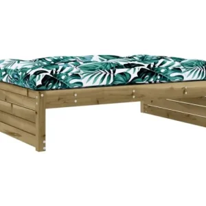 Anne-CamilleTuinvoetenbank 120x80 cm ge?mpregneerd grenenhout