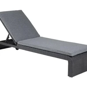 London ligstoel zwart.