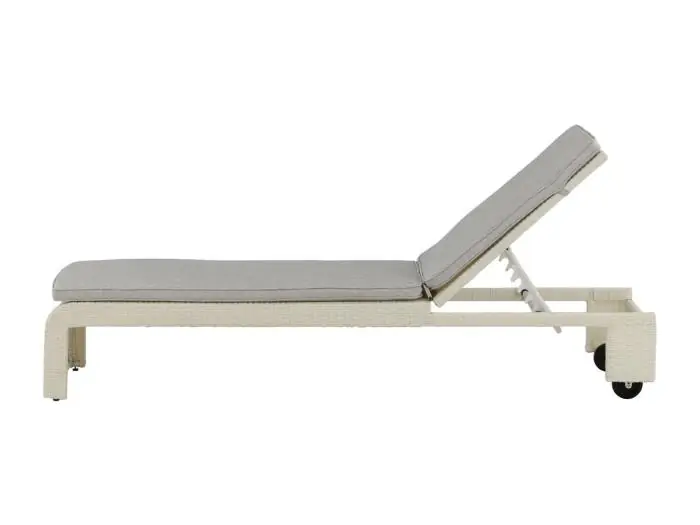 London ligstoel wit.
