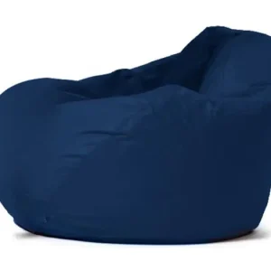 Buiten zitzak peer 130x115cm marineblauw OHAU - Comfortabel, duurzaam, licht en elegant