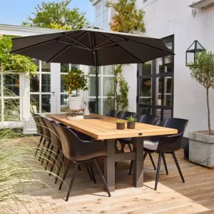 Havana Dark Grey Zitkussen Sophie