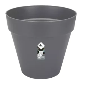 Elho pot+wiel loft urban rond D40cm - antraciet