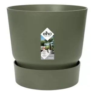 Elho Pot Greenville Rond ?30cm - Blad Groen