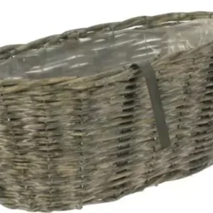 Balkonbak 56cm grijs