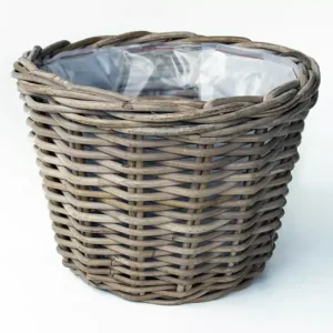 Pot d29h20cm antiek grijs