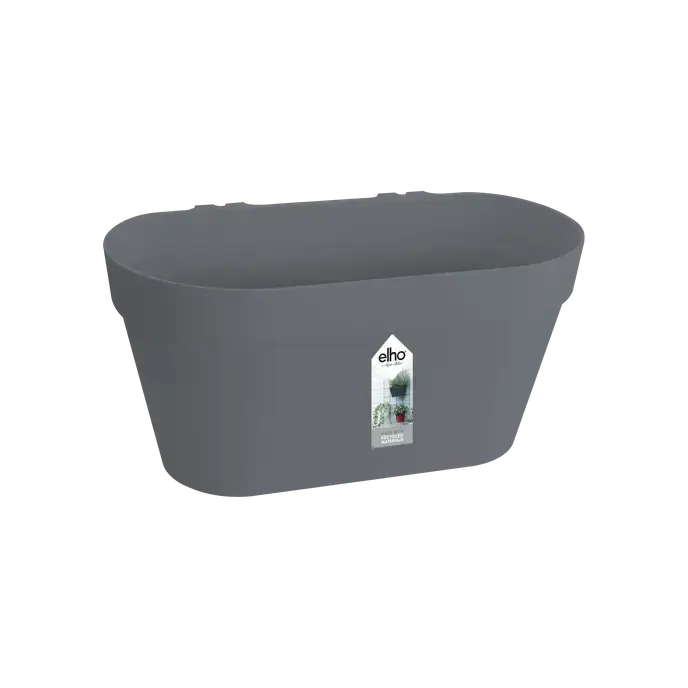 Elho Pot loft urban wall duo 28cm antraciet