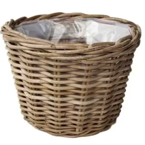 Pot d25h18cm antiek grijs