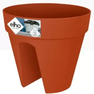 Elho pot loft urban flower bridge D30cm - brique