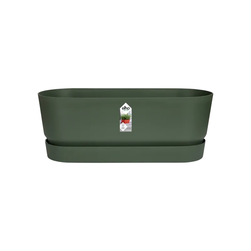 Elho Bak greenville Trough long 50cm groen