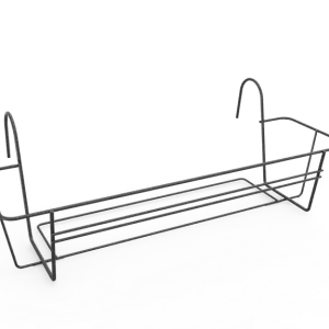 Elho Reen basics Balkonrek 50cm antraciet