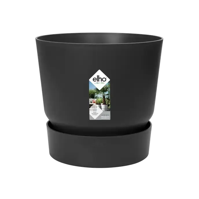 Elho Pot greenville 14cm living black