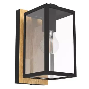 Eglo Budrone wandlamp 57cm zwart