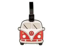 Volkswagen T1 kofferlabel - Red
