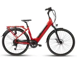 Villette L' Amant e-bike 13Ah elektrische damesfiets - Red