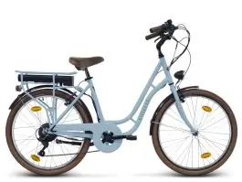 Villette Vintage retro elektrische fiets - Light Blue