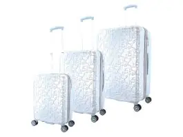 ELLE Alors 54/65/75 cm Reiskofferset - Silver