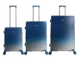 Saxoline Blue Elite 55/65/74 cm reiskofferset - Blue