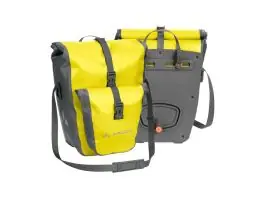 Vaude Aqua Back Plus dubbele fietstassen - Canary