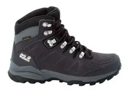 Jack Wolfskin Refugio Texapore Mid Dark Steel dames wandelschoenen