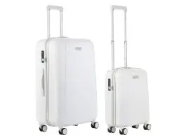 CarryOn?Skyhopper 2-delige?TSA kofferset - White