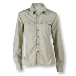 Wolf Camper Lagoon Sand dames shirt