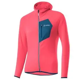 L?ffler FZ TechFleece roze dames hoodie