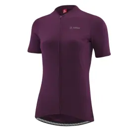 L?ffler FZ Clear Hotbond paars dames fietsshirt
