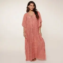 LingaDore 7720 Rose Dawn Lange kaftan