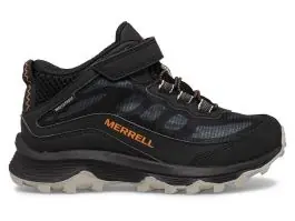 Merrell Moab Speed Mid A/C Black kinderen wandelschoenen