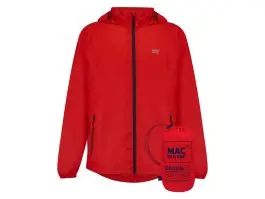 Mac in a Sac Red unisex regenjas