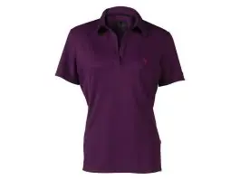 Wolf Camper Yana paarse dames polo