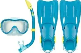 Waimea snorkelset voor kinderen masker - Blue