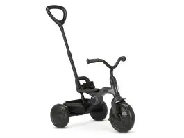 Deryan Drifter Driewieler met duwstang - Black