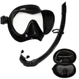 Atlantis Bali Snorkelset - Black
