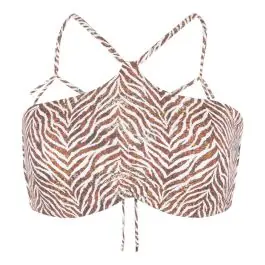 LingaDore 7206BB Zebra Print Bandeau Bikini Top