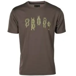 Wolf Camper Knots Grey heren T-shirt