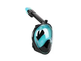 Atlantis 2.0 Zwart S/M Volwassenen Snorkelmasker - Aqua