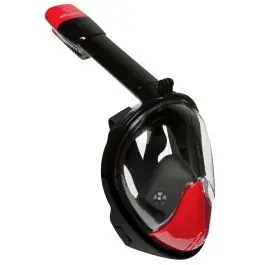 Atlantis 2.0 Zwart L/XL Volwassenen Snorkelmasker - Red