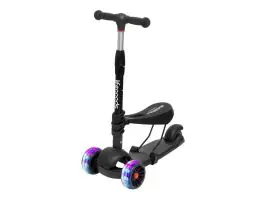 LifeGoods MultiRider Kinderstep met zitje - Black