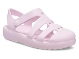 Crocs Classic Fisherman K Kindersandalen - Pink Milk