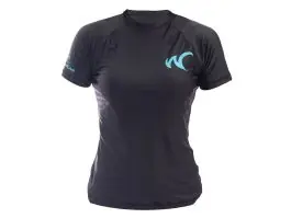Watrflag Murcia Regular Fit UPF 50+ Black Women Rashguard