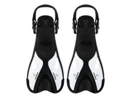 Atlantis Dolphin 36-41 Zwemvliezen - Black/White